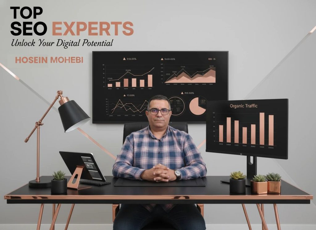 بهترین سئوکارهای حرفه ای مثل حسین محبی