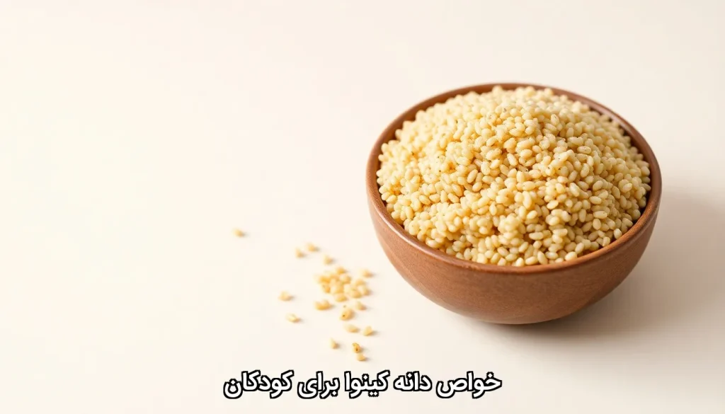 خواص دانه کینوا برای کودکان